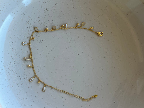 Bella Dewdrop Anklet