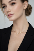 Custom initial letter necklace
